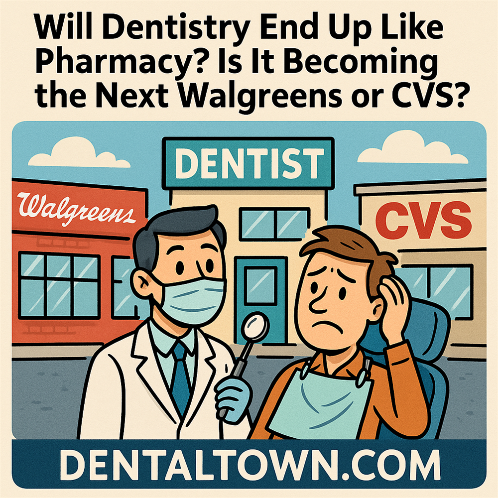 Will Dentistry End Up Like Pharmacy?  
